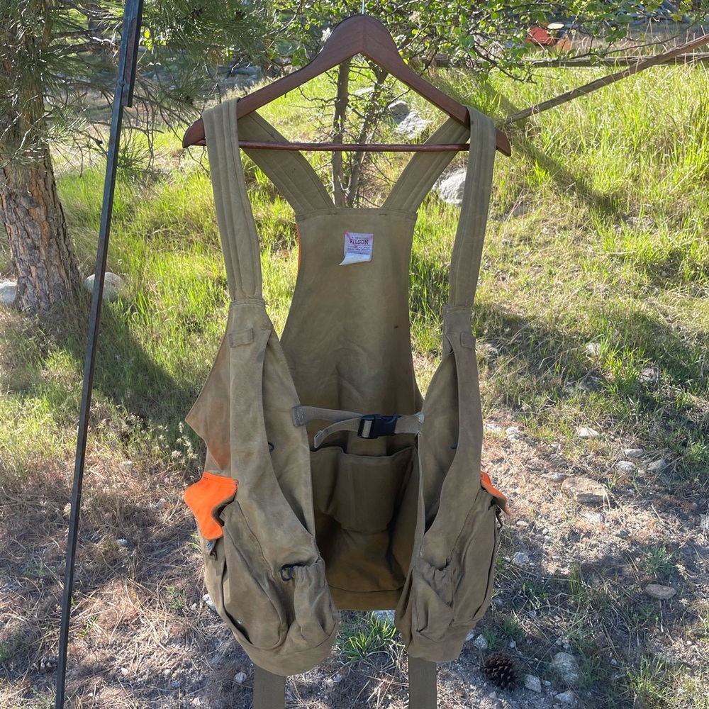 Vintage Filson Upland Hunting Vest “Huntsman Hunt Club” special edition